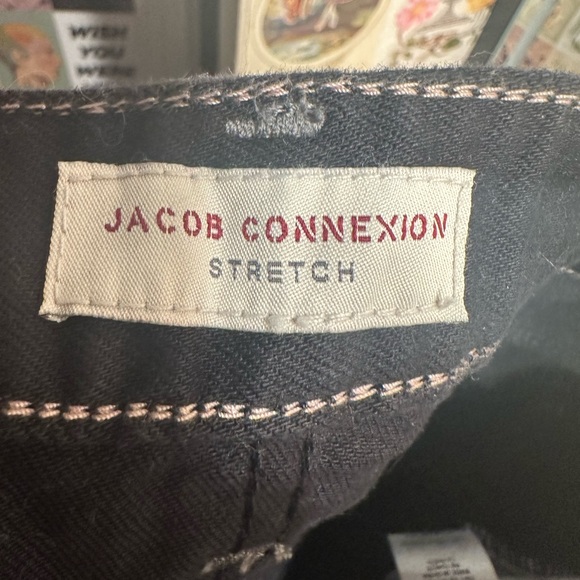 Jacob connextion Black size 28 jeans. Great condition. Boot leg cut. - Picture 4 of 4